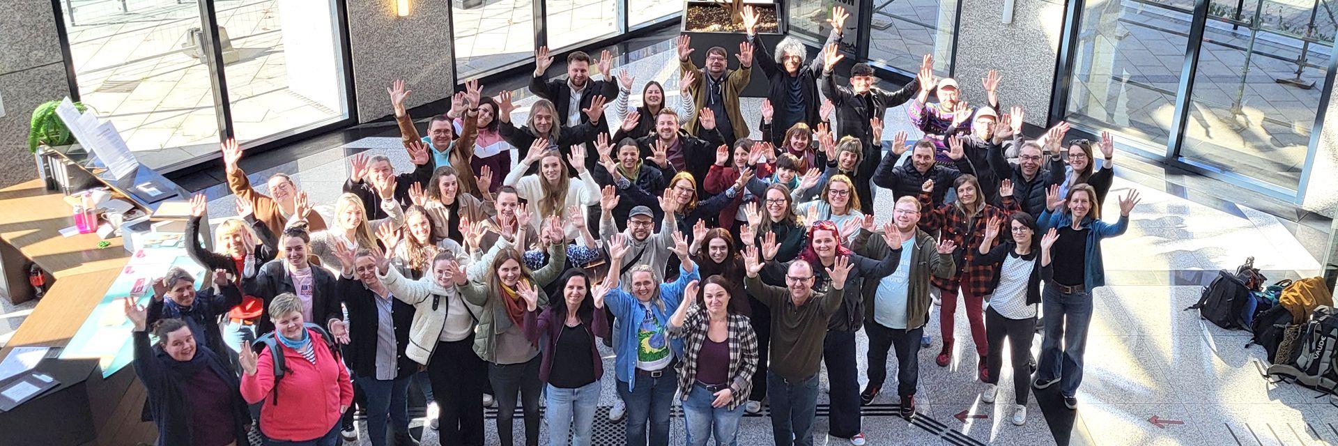 Gruppenbild Lebenshilfe-Tours Mitarbeiter 2026